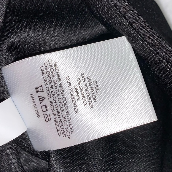 Express NWT Black Slightly Stretchy Lined Pencil Skirt sz 4 - Picture 6 of 9